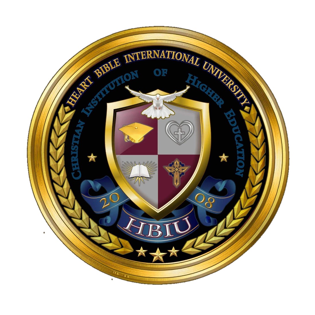 Heart Bible International University seal